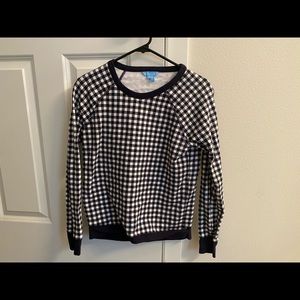Draper James Gingham Sweatshirt